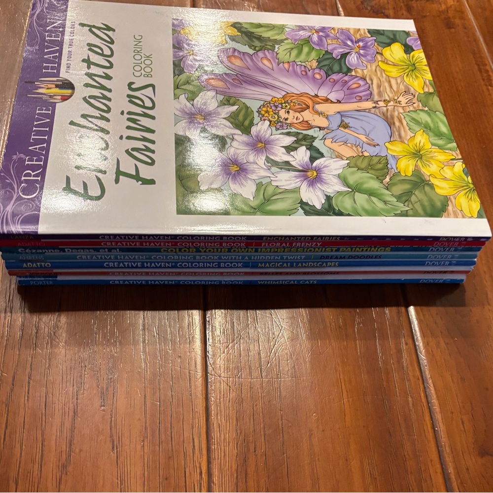 Creative Haven Assorted Adult Coloring Books